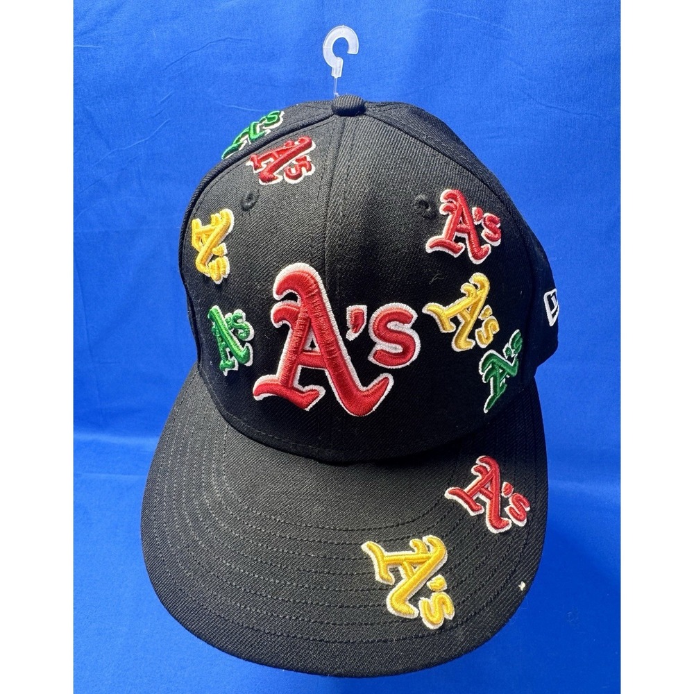 New Era 59FIFTY Oakland Athletics Aux Pack Vol 2 Hat Club Fitted 7 NWOT Read